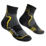 La Sportiva Mid Distance Strumpor, Black / yellow