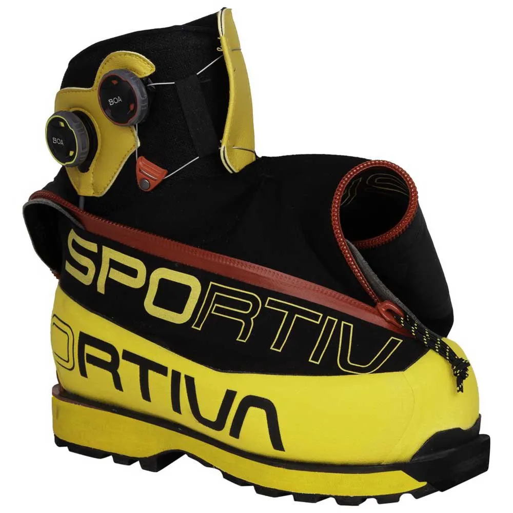 La Sportiva Olympus Mons Cube S Bergskängor, Yellow / black