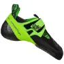 Black/flash green