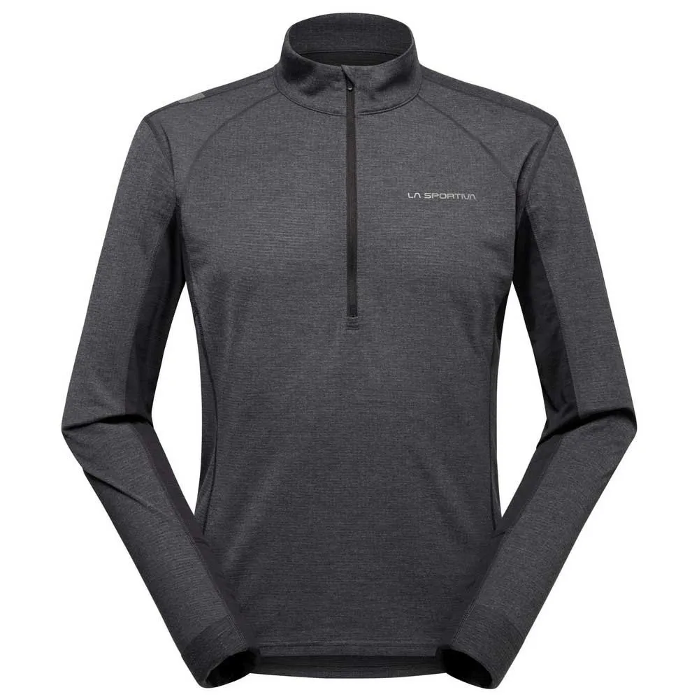 La Sportiva Swift T-shirt Med Lång ärm male, Black / cloud