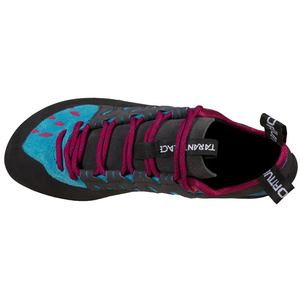 La Sportiva Tarantulace Klätterskor Refurbished, Topaz / red plum