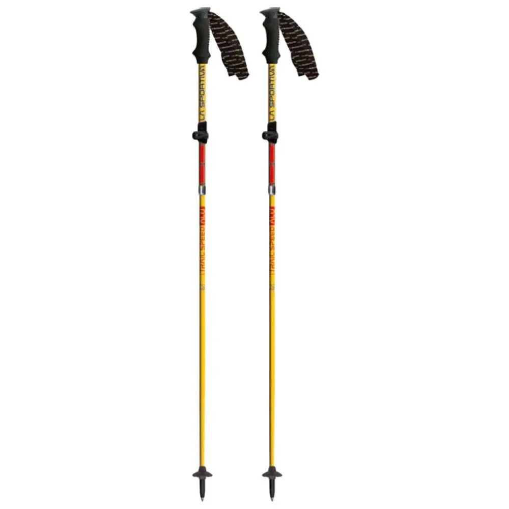 La Sportiva Trail Speed Alu Stavar unisex, Yellow, 110-113cm