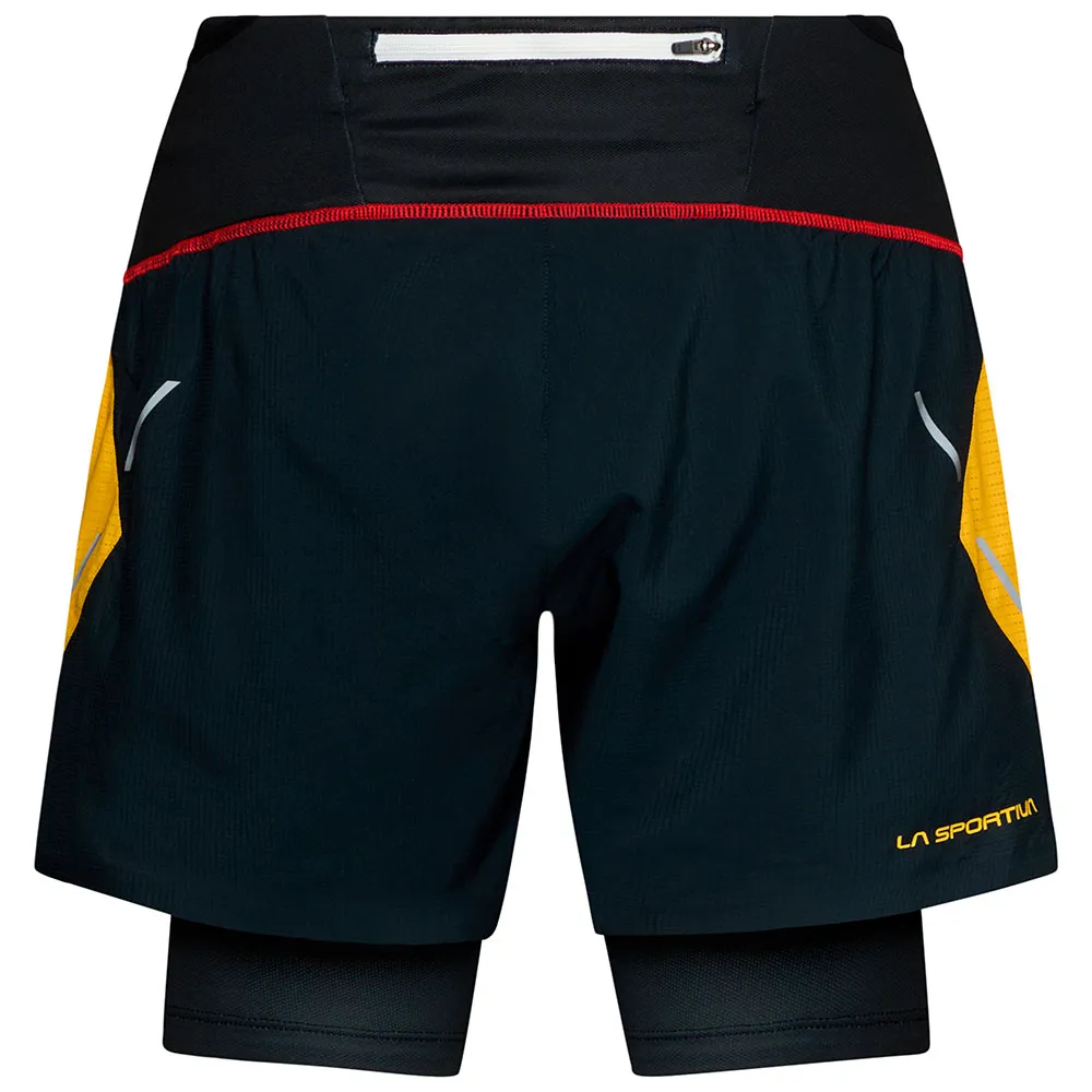 La Sportiva Ultra Distance Shorts, Yellow / black