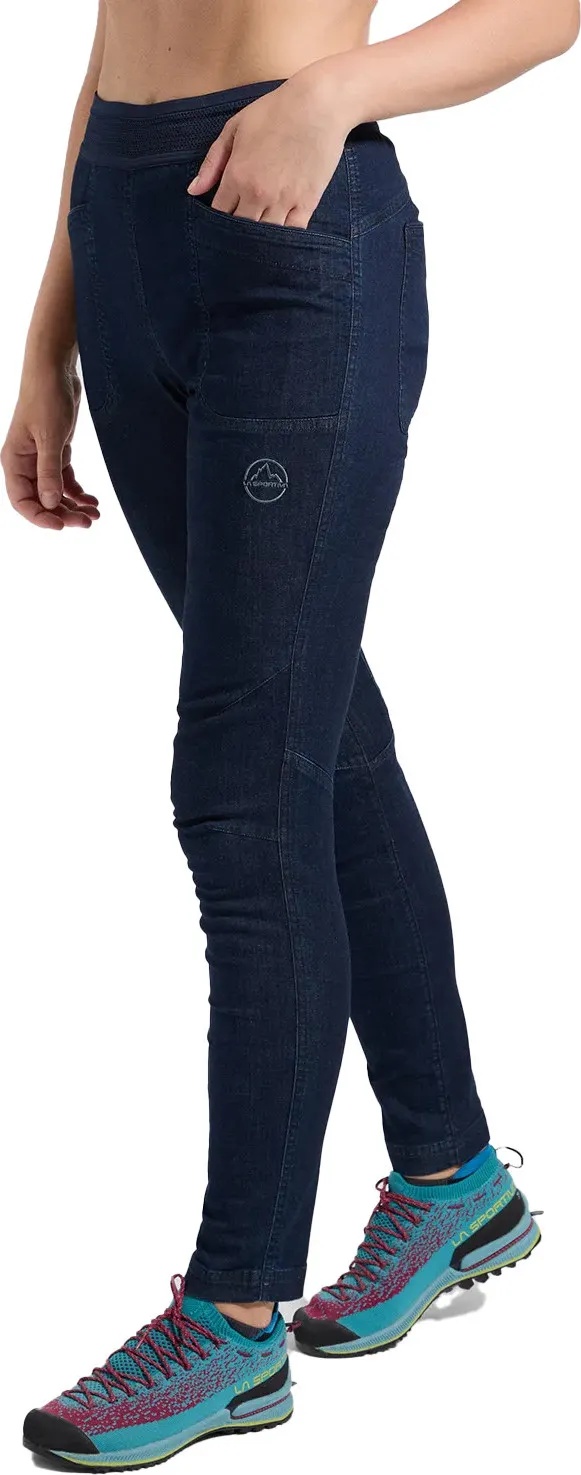 La Sportiva Women's Miracle Jeans, Jeans/Deep Sea La Sportiva Women's Miracle Jeans, Jeans/Deep Sea