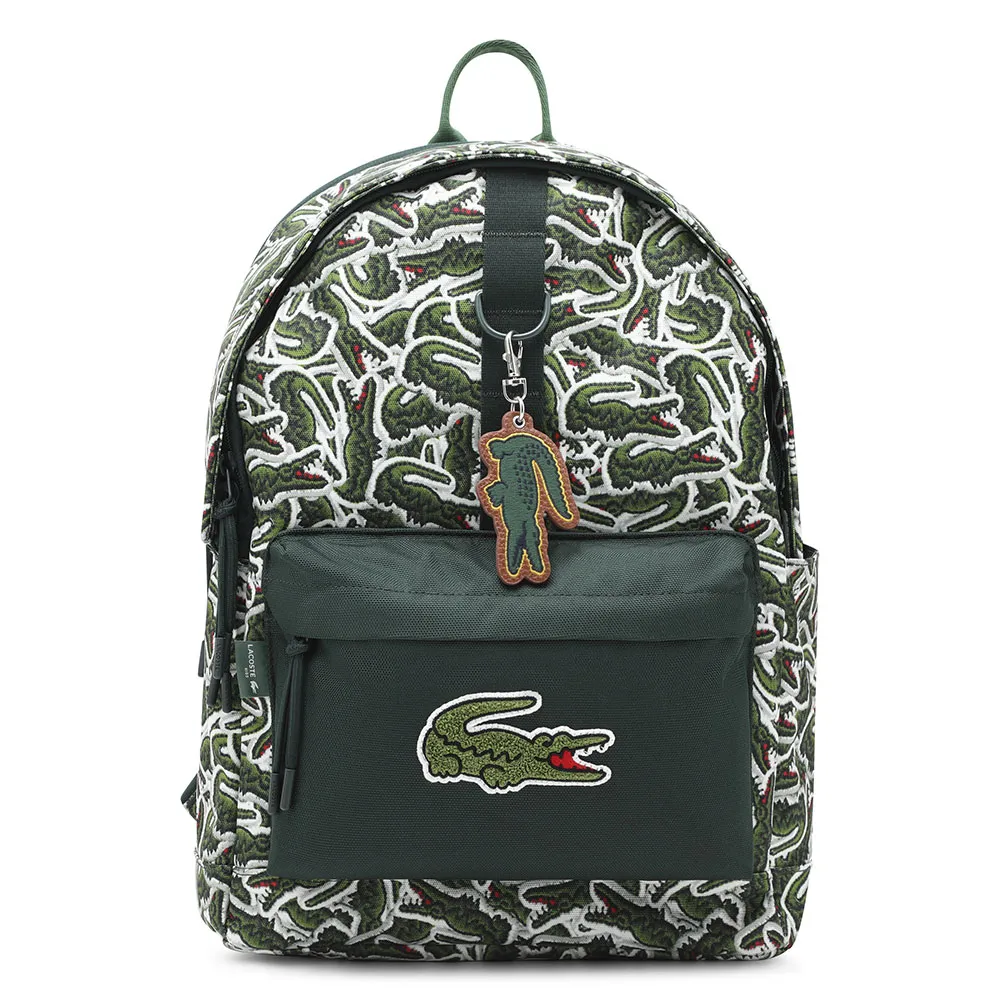 Lacoste Core Print Ryggsäck, Sinople