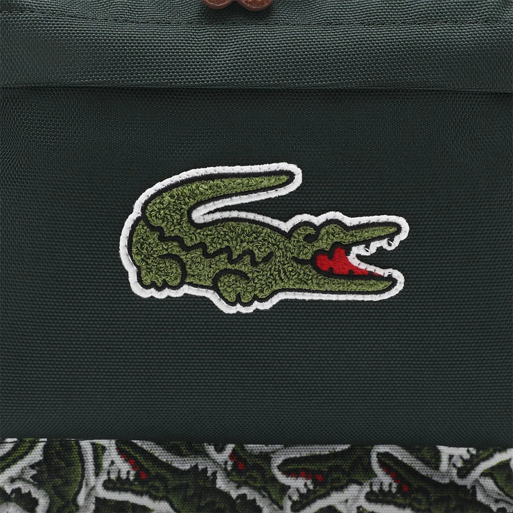 Lacoste Core Print Ryggsäck, Sinople