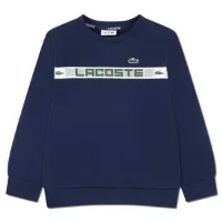 Lacoste Grid Taped Crew Tröja Lacoste Grid Taped Crew Tröja