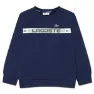 Lacoste Grid Taped Crew Tröja