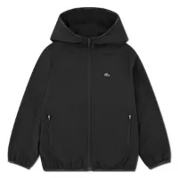 Lacoste Life Croc Woven Sweatshirt Med Dragkedja