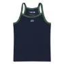 Lacoste Logo Rib ärmlös T-shirt