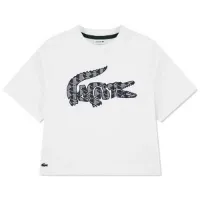 Lacoste Monogram T-shirt Med Korta ärmar