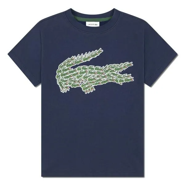 Lacoste Multi Croco T-shirt Med Korta ärmar