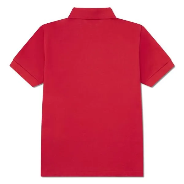 Lacoste Petit Pique Kortärmad Polotröja, Rouge, 1Y