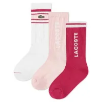 Lacoste Stripe Crew Strumpor 3 Enheter