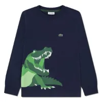 Lacoste Team T-shirt Med Lång ärm