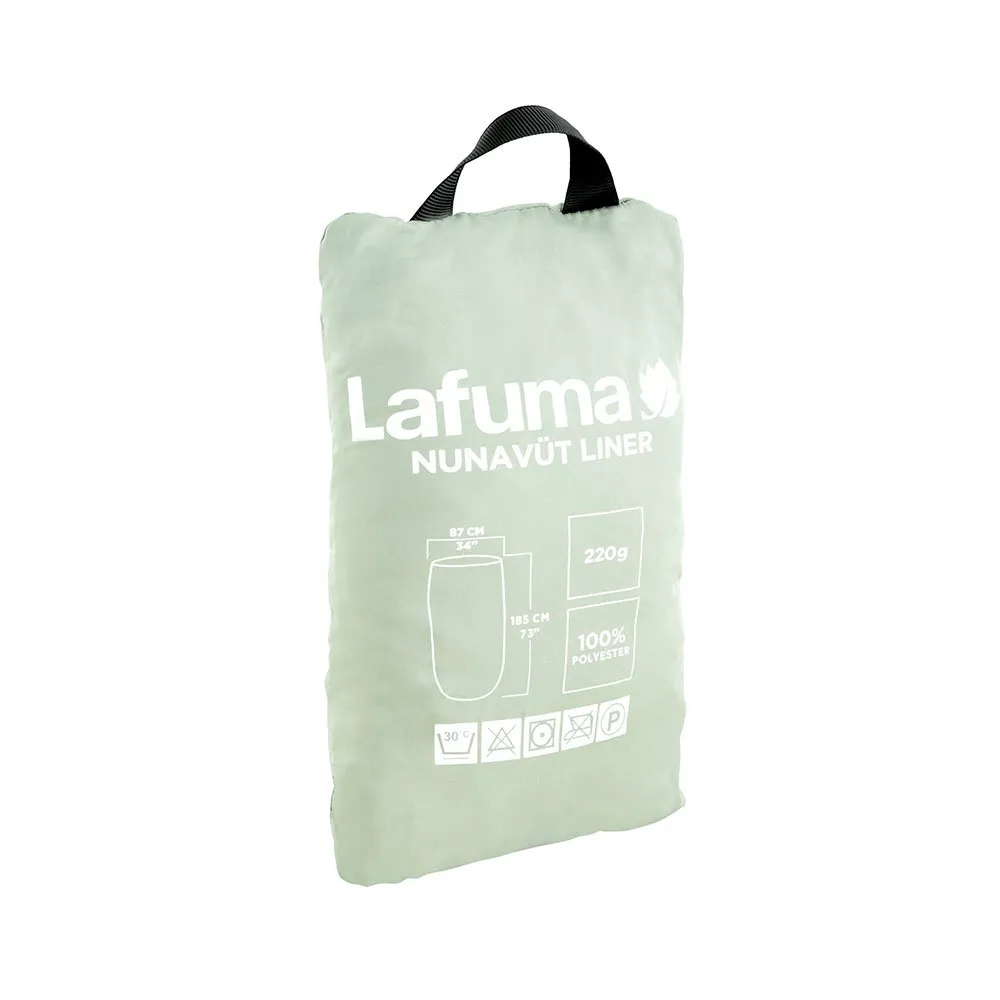 Lafuma Nunavüt Liner Sovsäck, Slate grey, Left Zipper