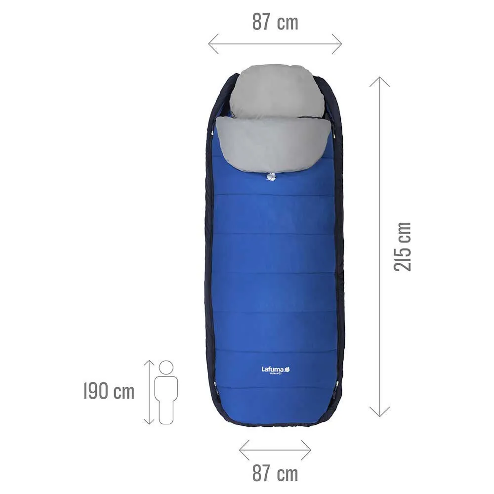 Lafuma Nunavüt Sovsäck, Azur blue