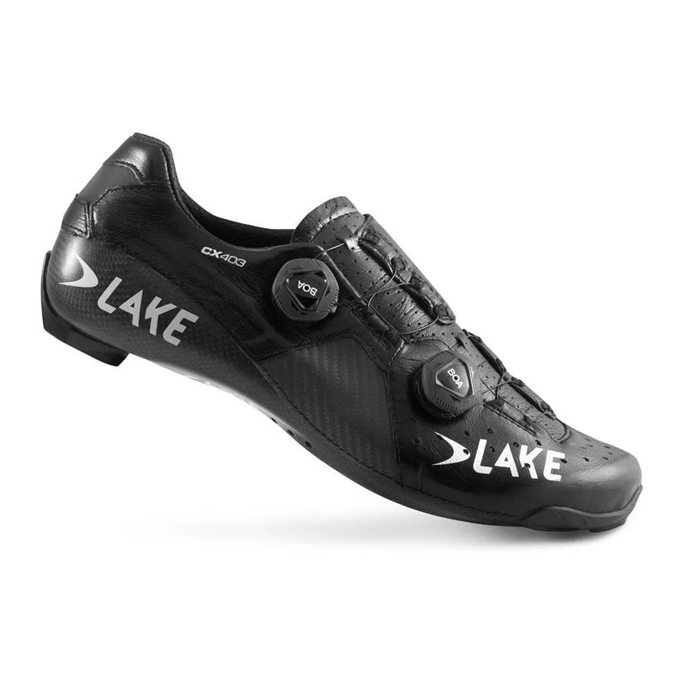 Lake Cx 403 Landsvägscykelsko, Black / silver