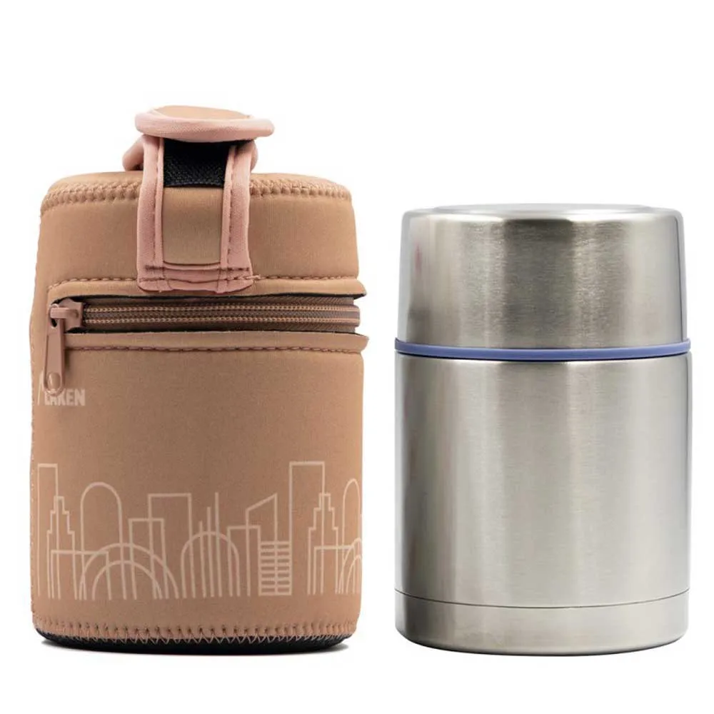 Laken Drinklife+cover City 500ml Termosflaska, Pink, One Size