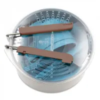 Laken Rostfritt Stål Batteri För 2 Personer 1.6l 16 Cm Laken Rostfritt Stål Batteri För 2 Personer 1.6l 16 Cm