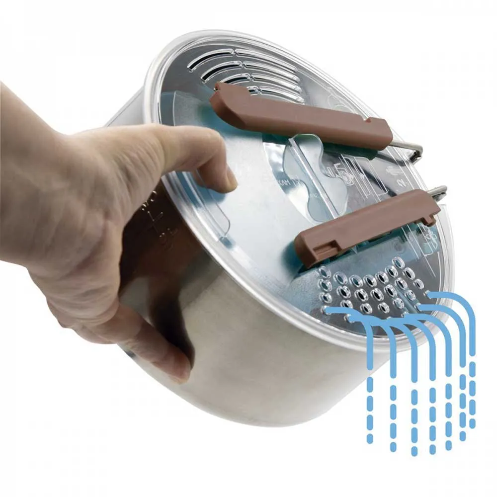 Laken Rostfritt Stål Batteri För 2 Personer 1.6l 16 Cm, Multicolor, One Size