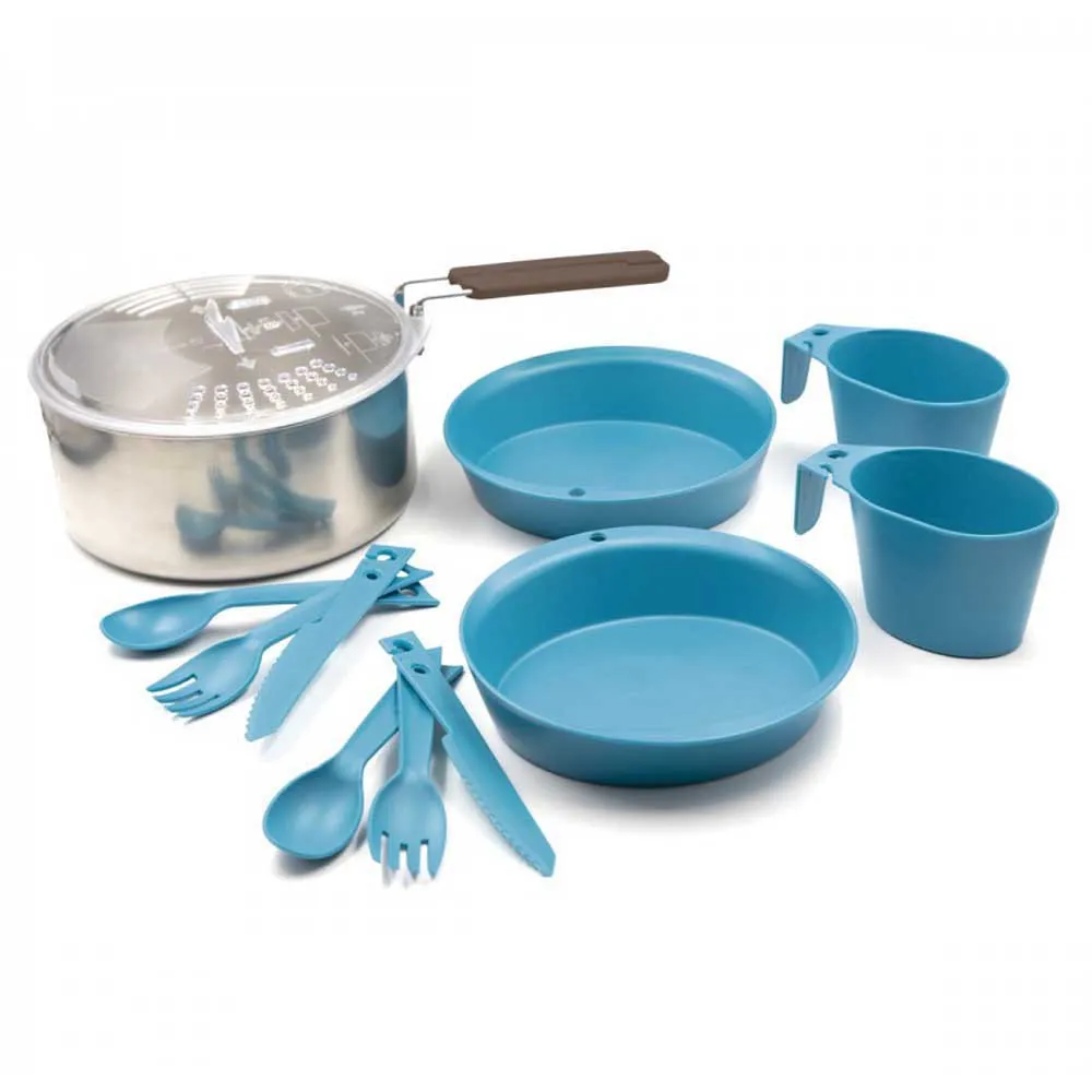 Laken Rostfritt Stål Batteri För 2 Personer 1.6l 16 Cm, Multicolor, One Size