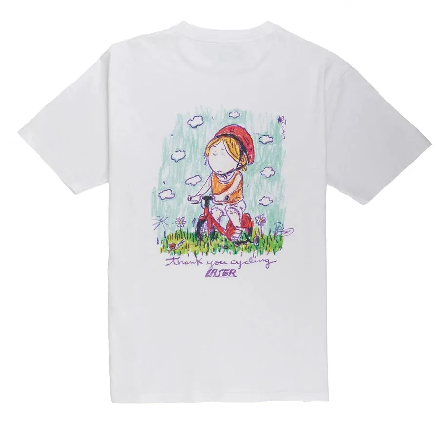 Laser x RODAGIRA Maria Tee, White
