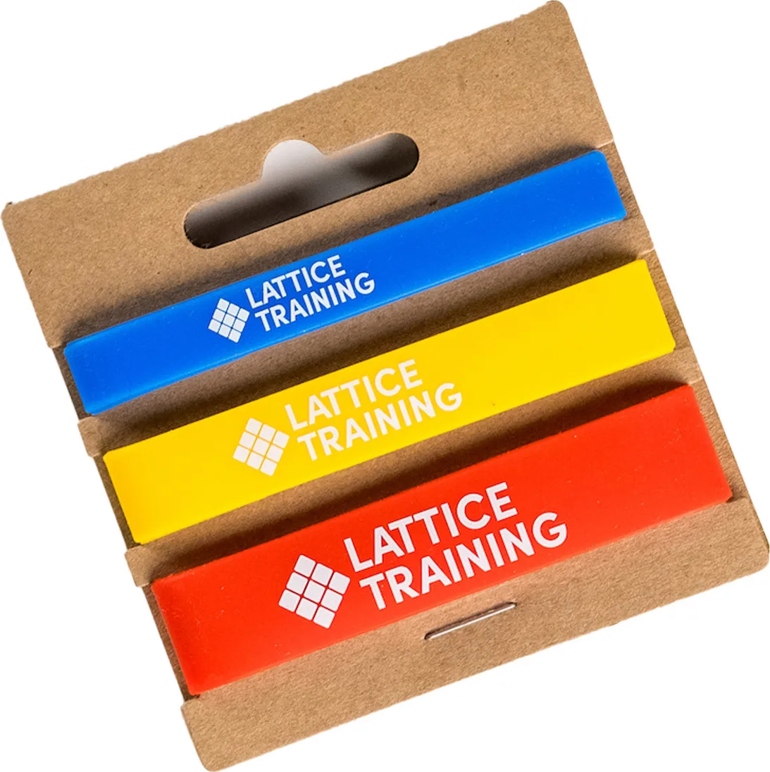 Lattice Training Extensor Bands, Multi Colour, One Size Lattice Training Extensor Bands, Multi Colour, One Size