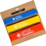 Lattice Training Extensor Bands, Multi Colour, One Size