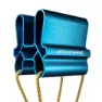 Lattice Training Quad Block Klättergrepp, Blue steal, One Size