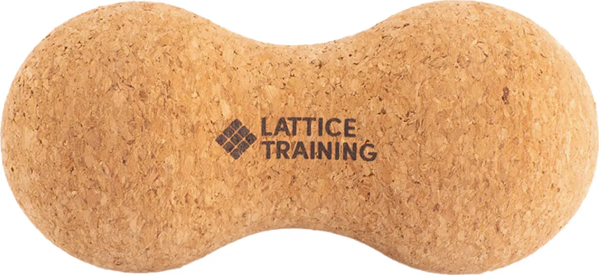 Lattice Training Training Peanut Roller, Cork, One Size Lattice Training Training Peanut Roller, Cork, One Size