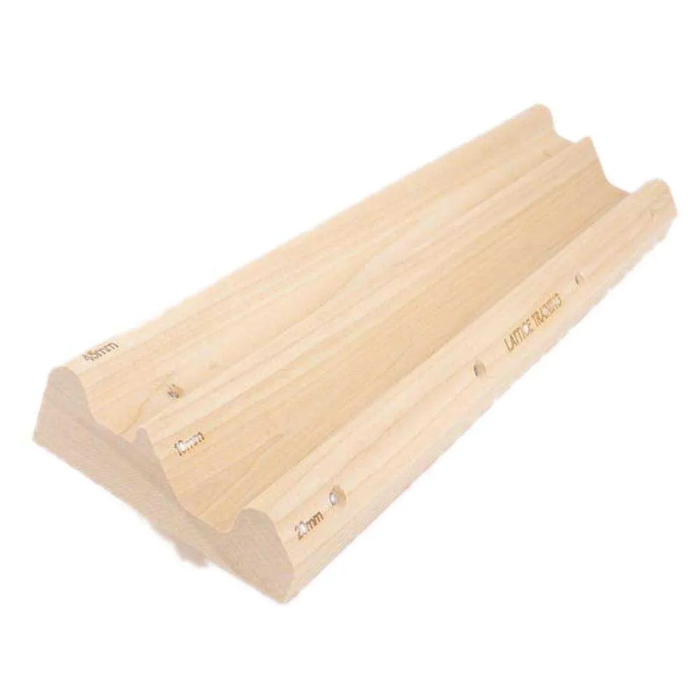 Lattice Training Triple Rung Klättergrepp, Wood, One Size