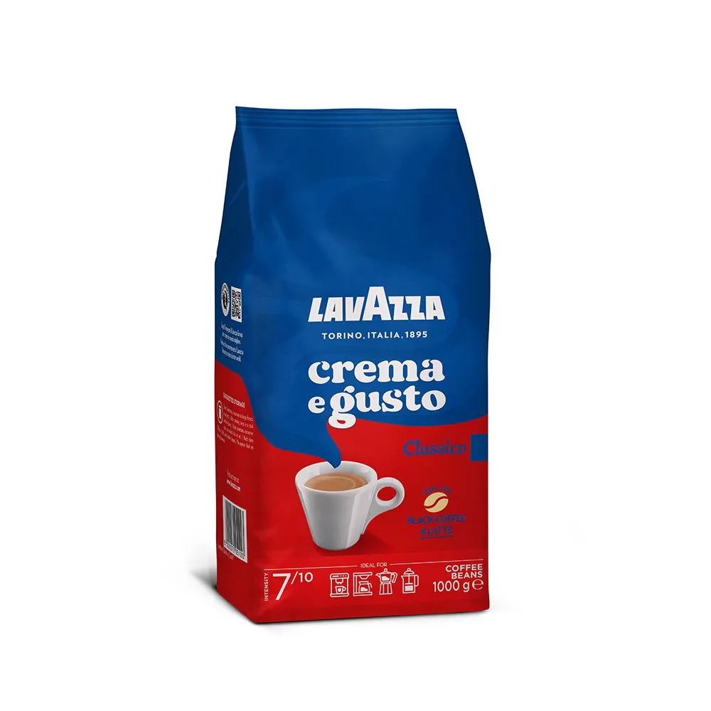 Lavazza Crema E Gusto Classico 1kg Kaffebönor, Brown, One Size