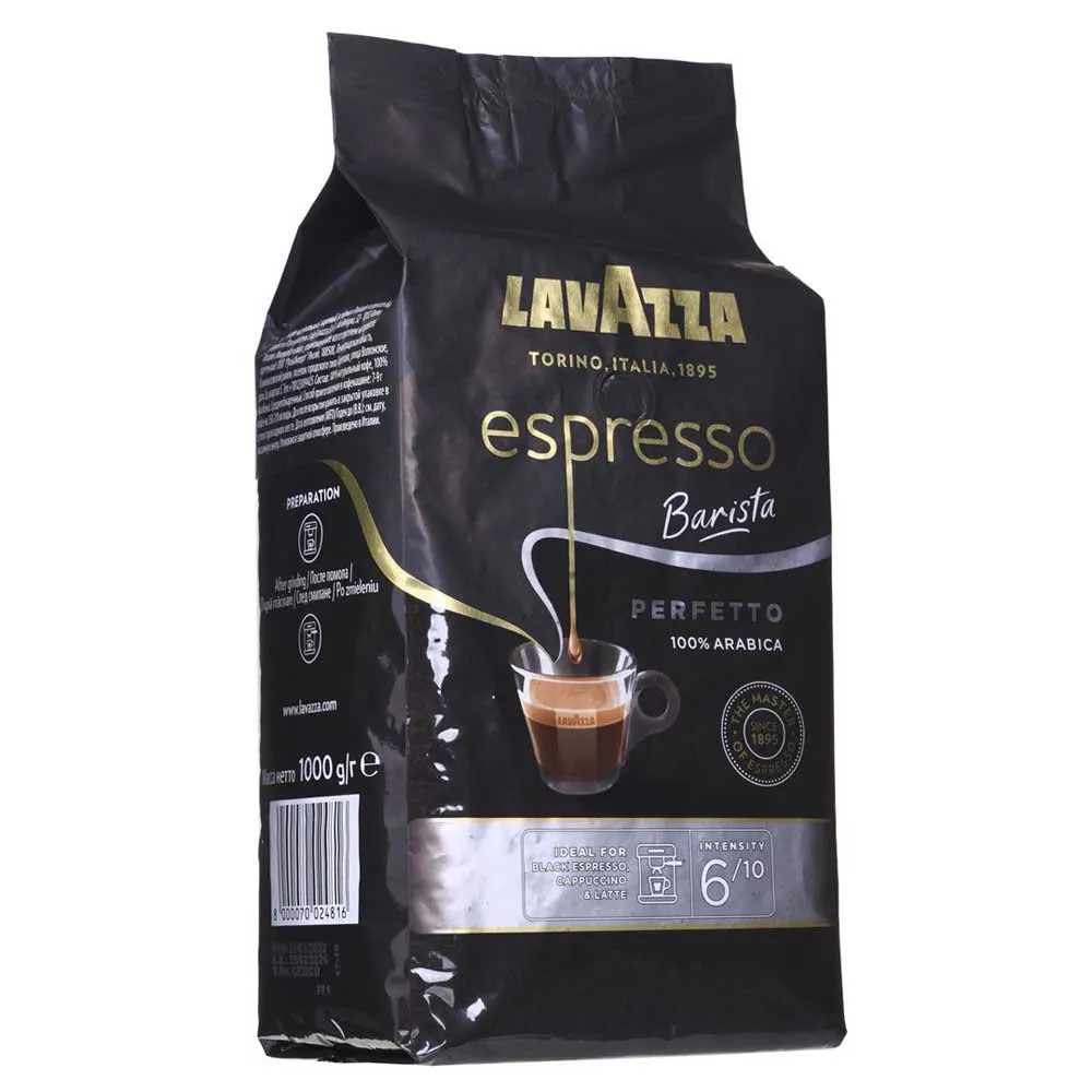 Lavazza Espresso Barista Perfetto Kaffebönor 1kg, Brown, One Size Lavazza Espresso Barista Perfetto Kaffebönor 1kg, Brown, One Size