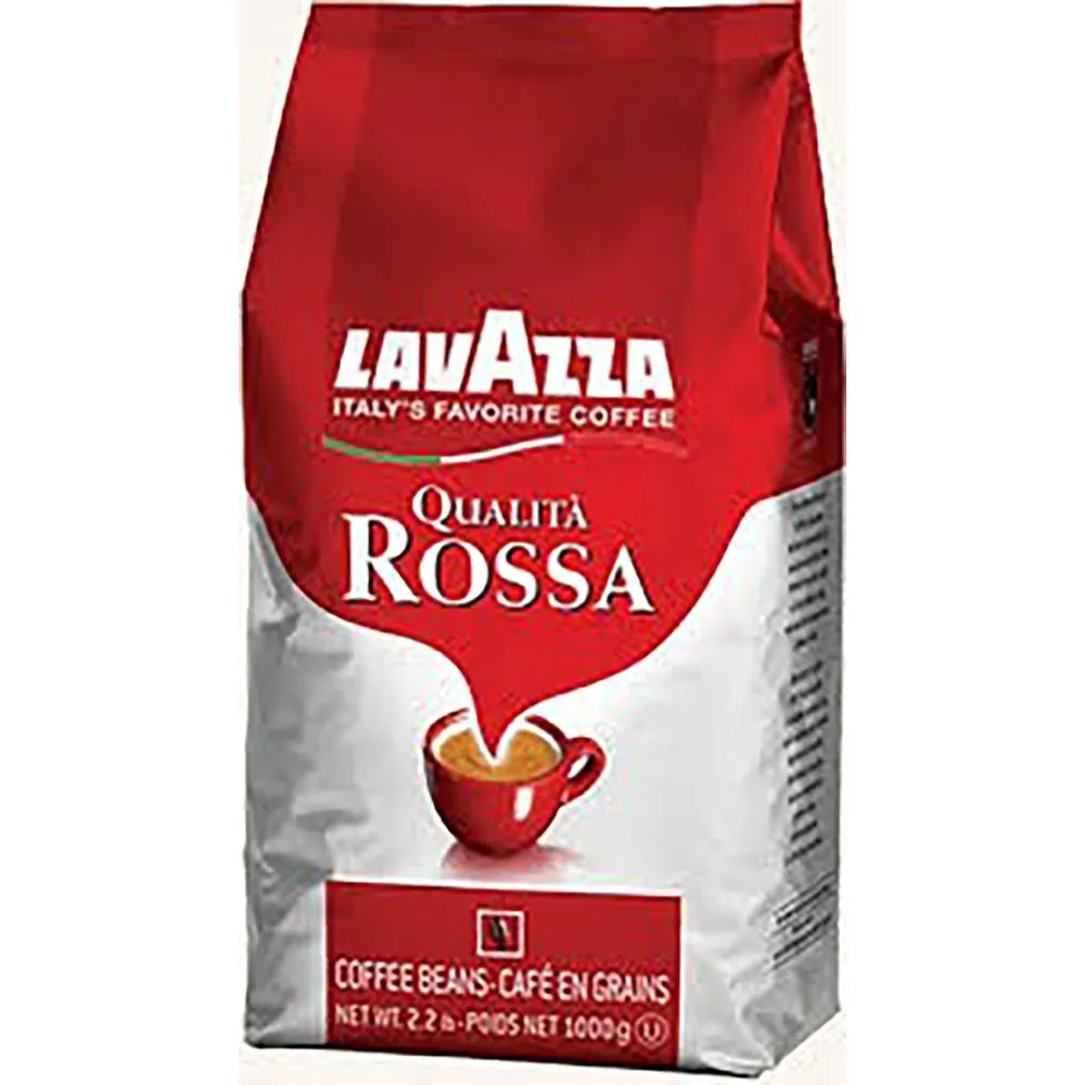 Lavazza Qualita Rossa 1 Kg Malda Kaffebönor, Red, One Size