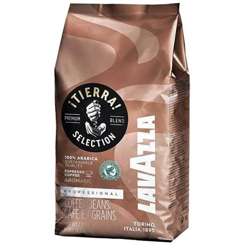 Lavazza Tierra Selection Espresso Aromatic Kaffebönor 1kg, Brown, One Size Lavazza Tierra Selection Espresso Aromatic Kaffebönor 1kg, Brown, One Size