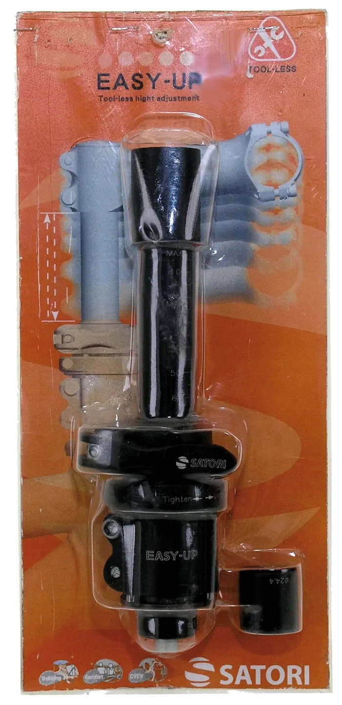 La'Vita Easy-Up Høyderegulering, Black, 1 1/8"