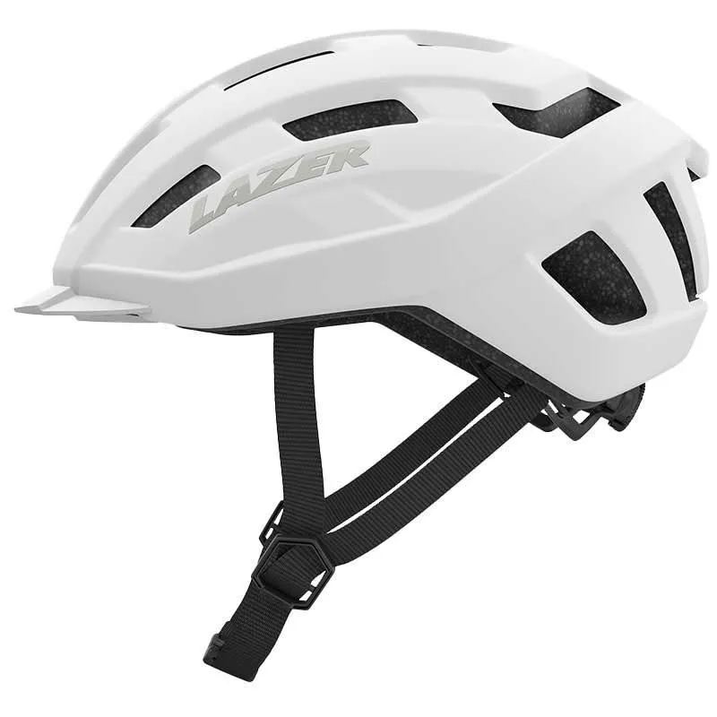 Lazer Codax Kineticore +net Stadshjälm, Matte full white