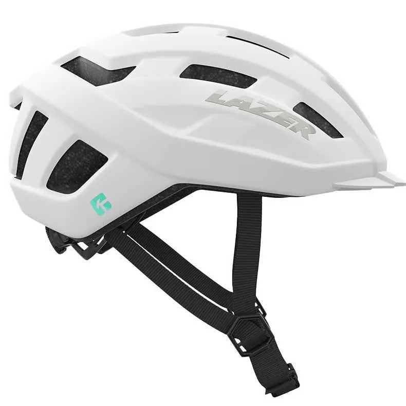Lazer Codax Kineticore +net Stadshjälm, Matte full white