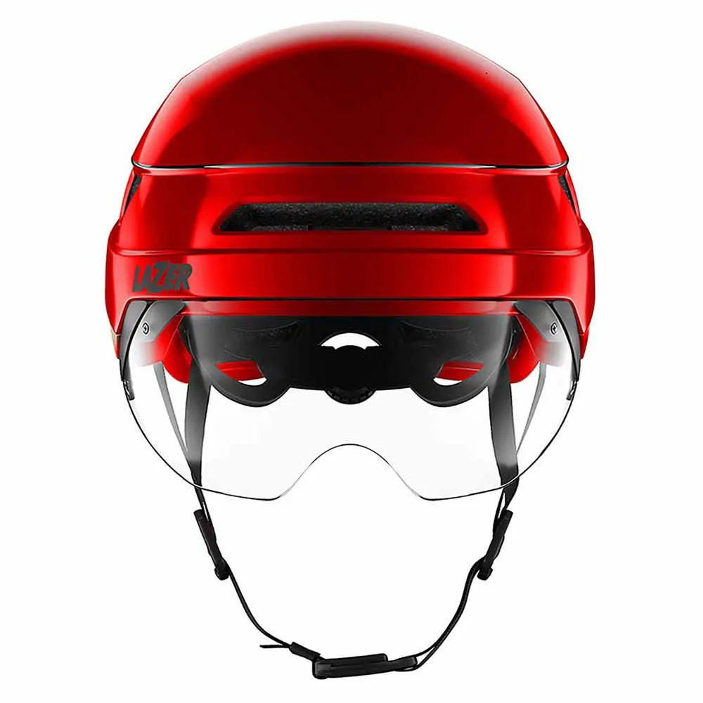 Lazer Urbanize Led Stadshjälm, Metallic red