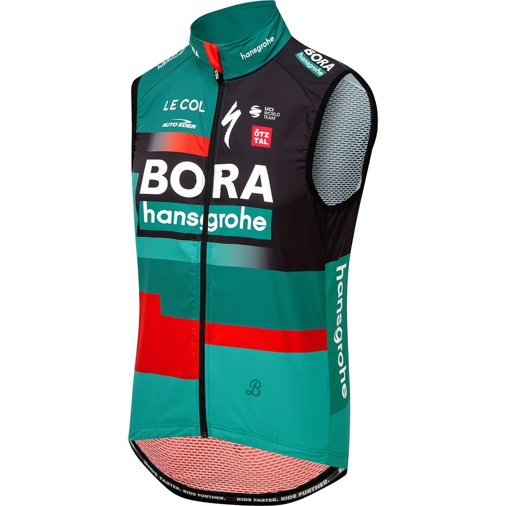 LE COL Bora-hansgrohe Sport Replica 2023 Väst, Black / green