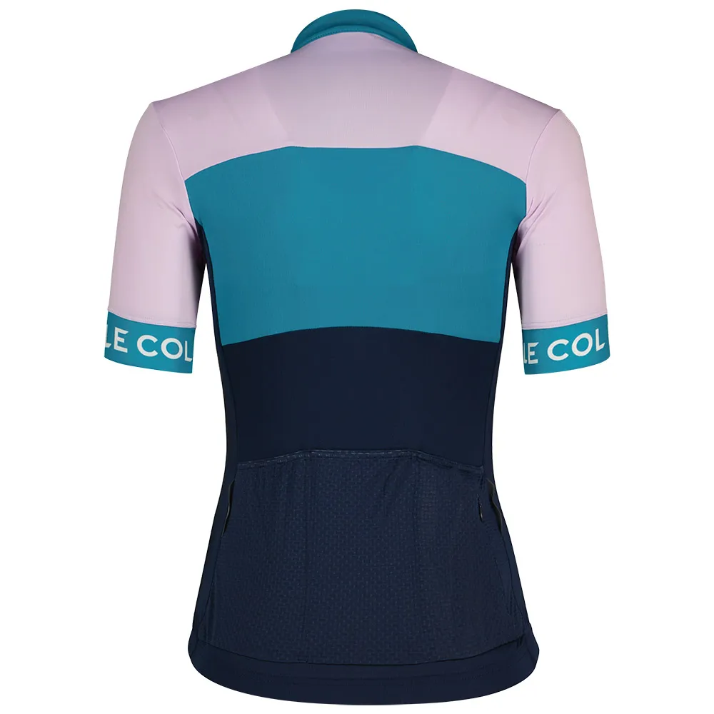 LE COL Sport Korta ärmar Cykeltröja, Navy / peacock / lilac, XS LE COL Sport Korta ärmar Cykeltröja, Navy / peacock / lilac, XS