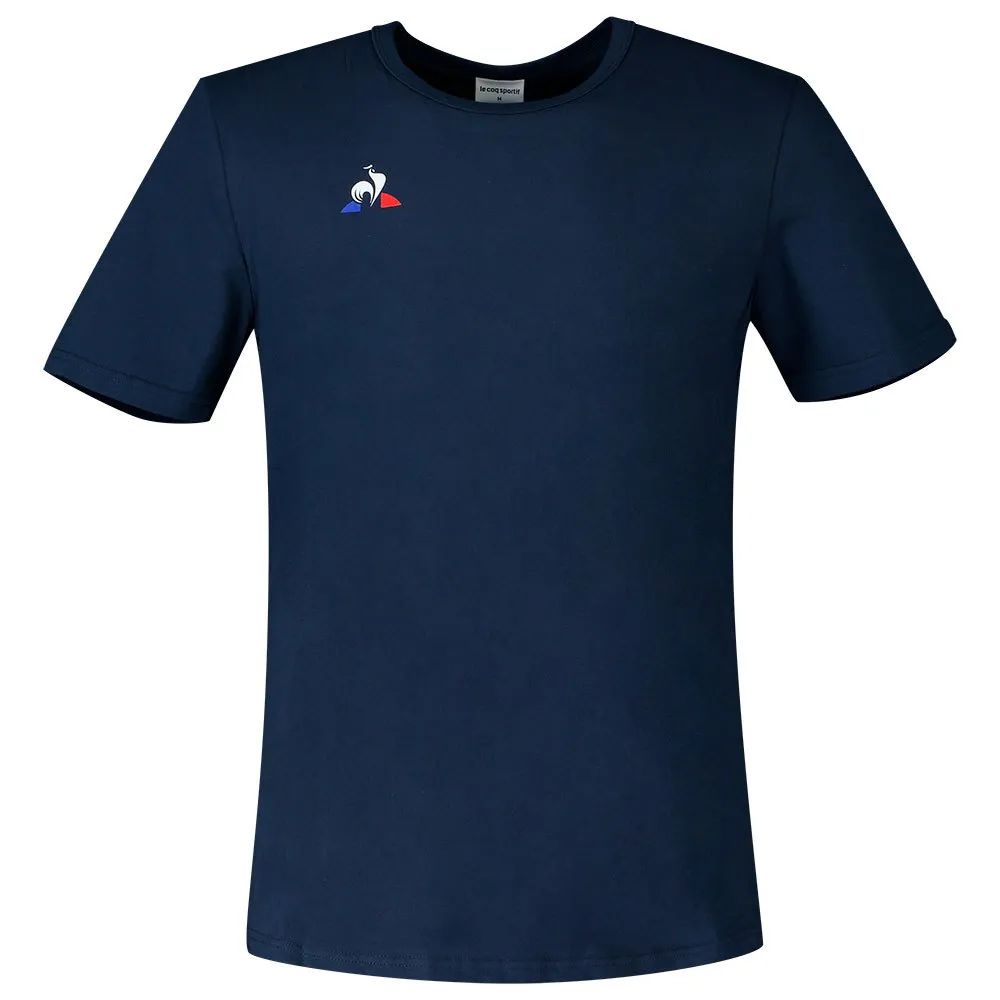 Le Coq Sportif Presentation T-shirt Med Korta ärmar, Dress blues, XXL