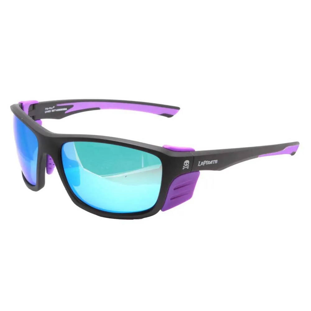 Le Pirate Fitz Roy Polariserade Solglasögon, Black / fuchsia, CAT 3