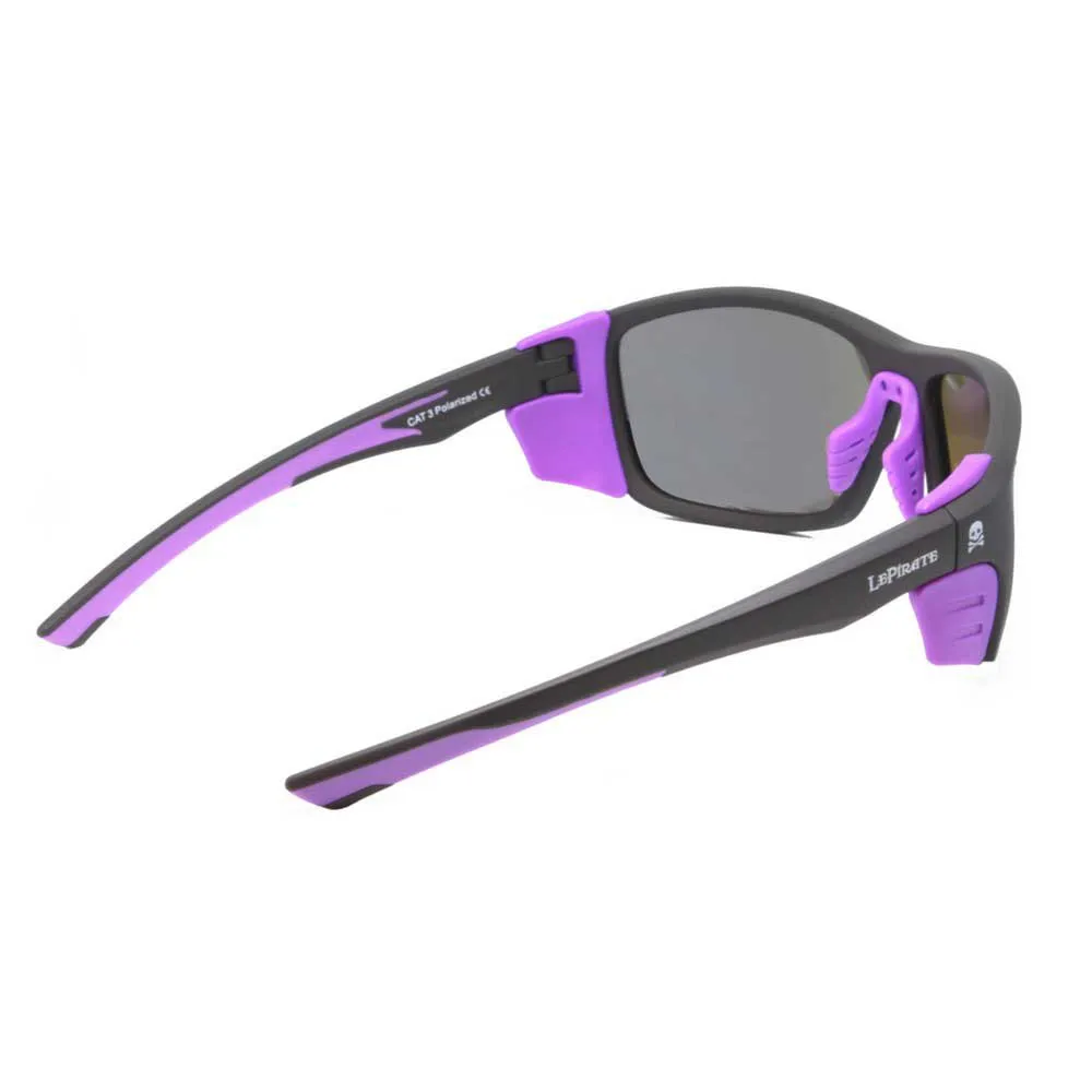 Le Pirate Fitz Roy Polariserade Solglasögon, Black / fuchsia, CAT 3