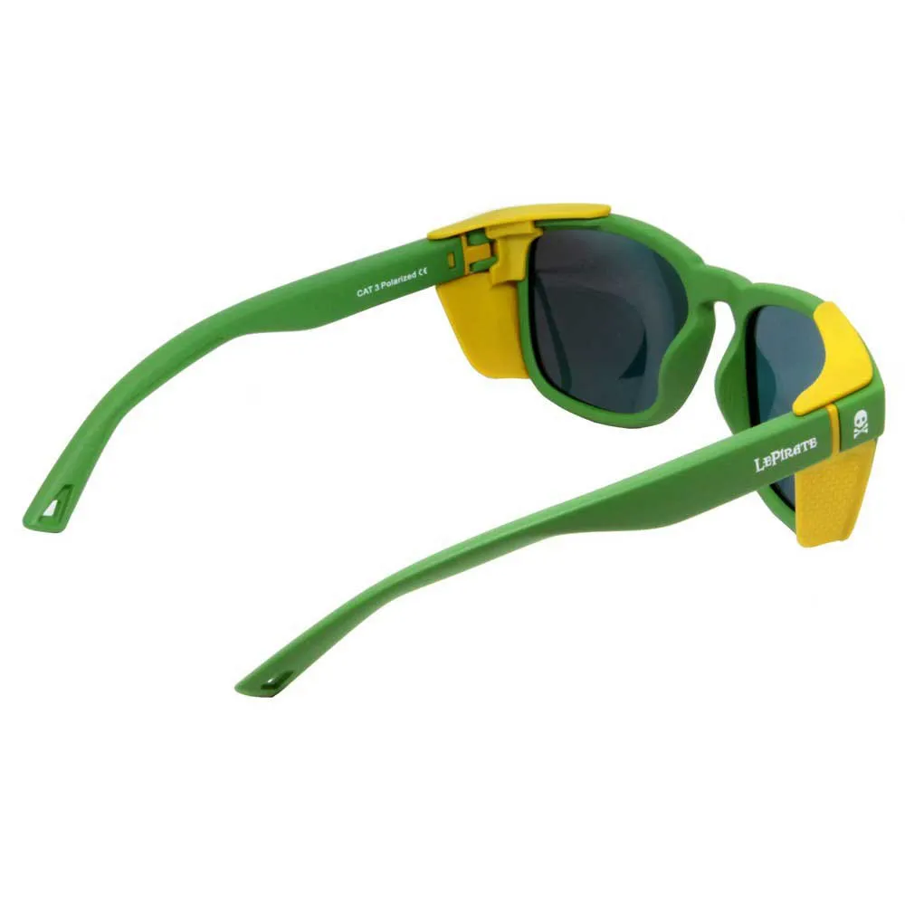 Le Pirate Petit Dru Cat 3 Foto Kromatiska Solglasögon, Green / yellow, CAT3