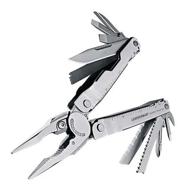 Leatherman Super Tool 300 Nylon Sheath Multiverktyg, Stainless steel, Nylon Sheath