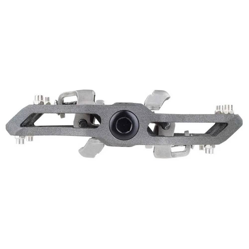 Leatt Ceramag Gravity 8.0 Clip-in 110x88 Mm Cykelpedaler, Grey, One Size