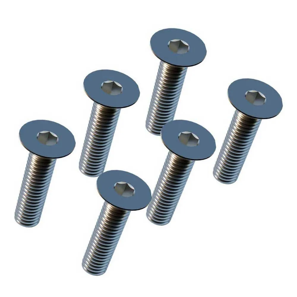 Leatt Titan Gravity Effektmätareskruvar 6 Bitar, Titanium, One Size Leatt Titan Gravity Effektmätareskruvar 6 Bitar, Titanium, One Size