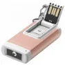 LEDLENSER K4r Uppladdningsbar Ficklampa Nyckelring, Rose gold, 120 Lumens